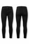 Women's High-Waisted Black Skinny Jeans